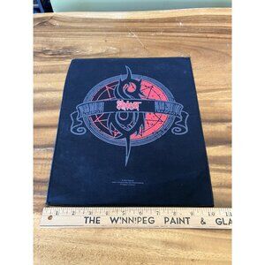 SLIPKNOT Official BACK PATCH BIG Printed Band Logo